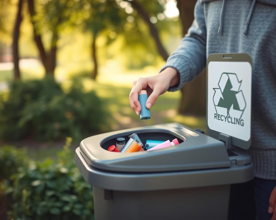 Disposing of inhalers