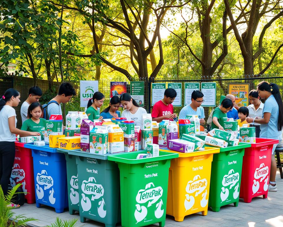 Local recycling programs for Tetra Pak cartons