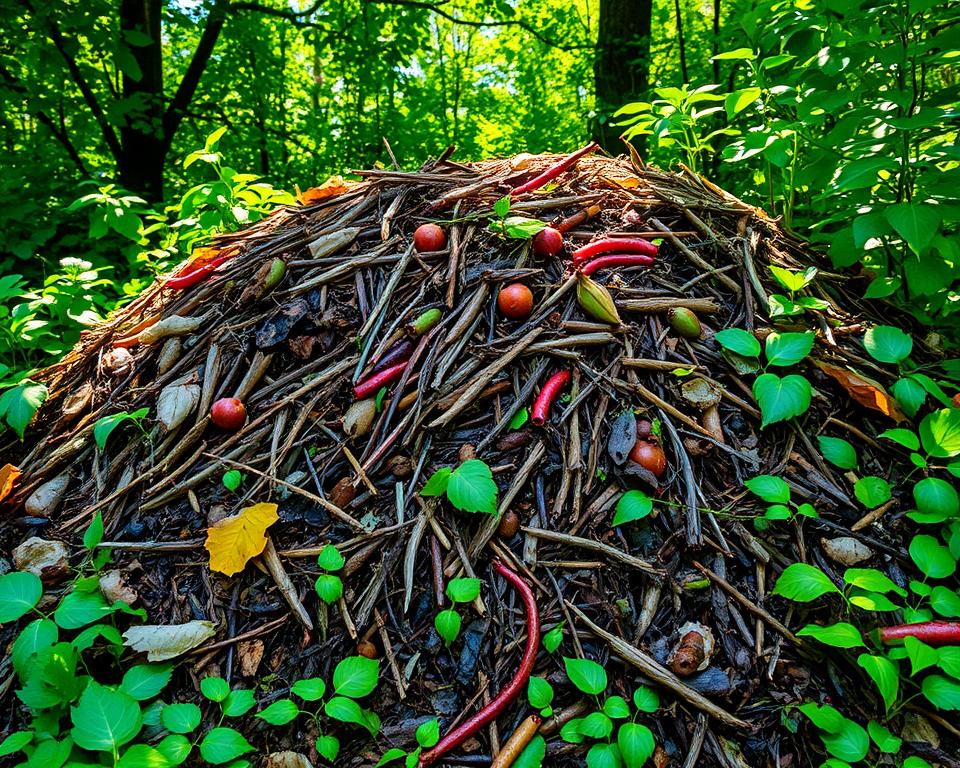 composting yard waste