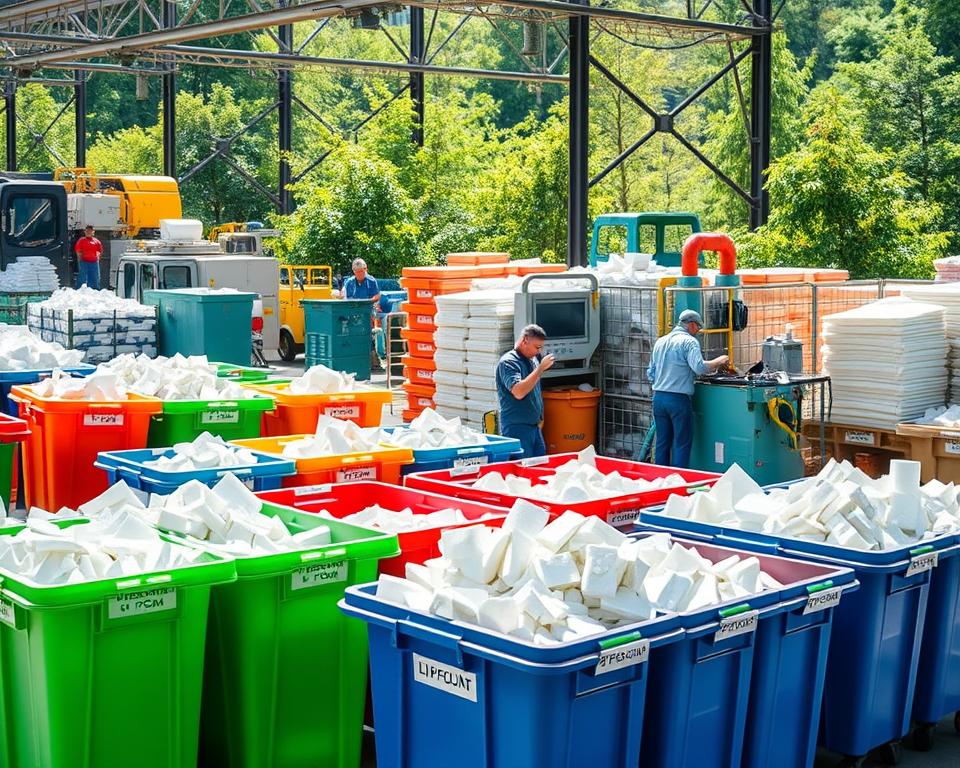 construction foam recycling