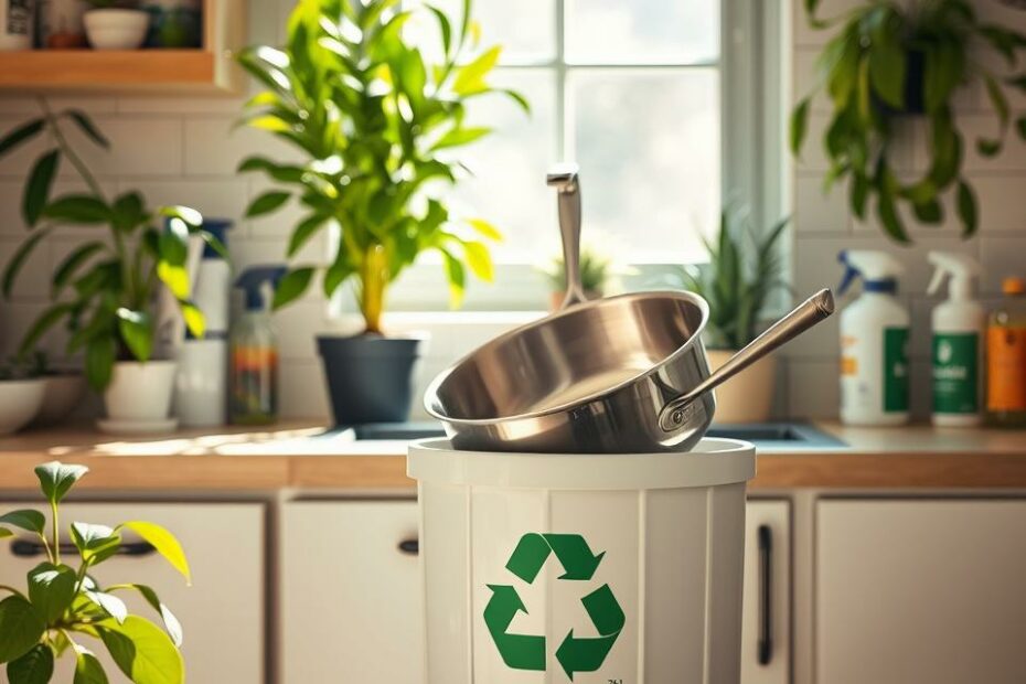 dispose of pan eco-friendly ways