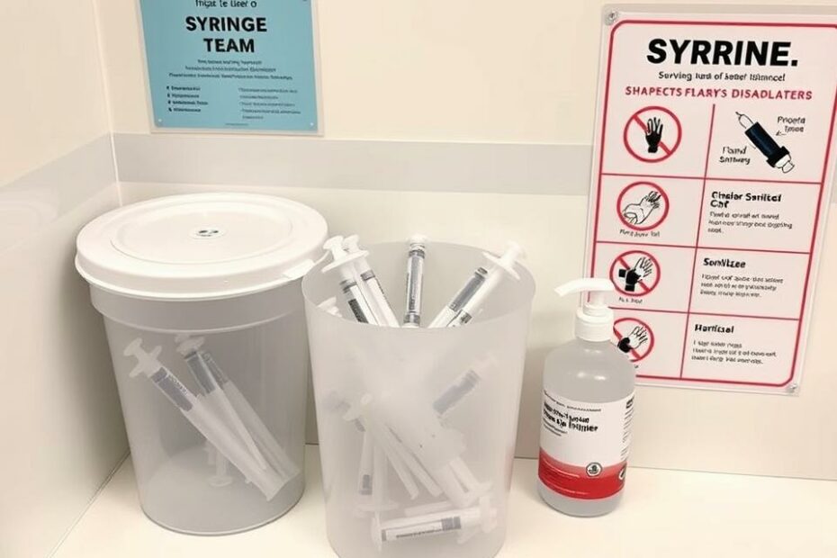 dispose syringes