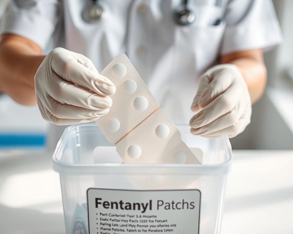 disposing fentanyl patches