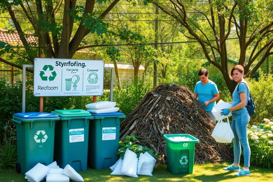 eco-friendly styrofoam disposal methods