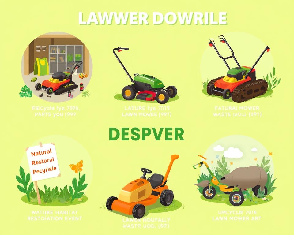 lawn mower disposal options