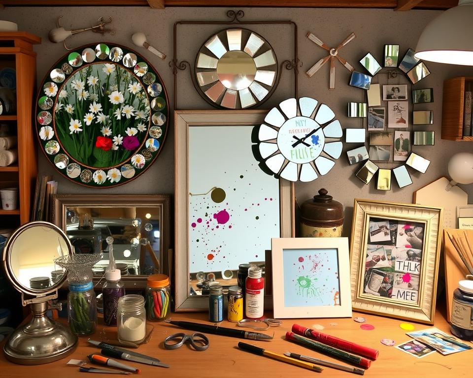 repurposing mirrors for creative projects