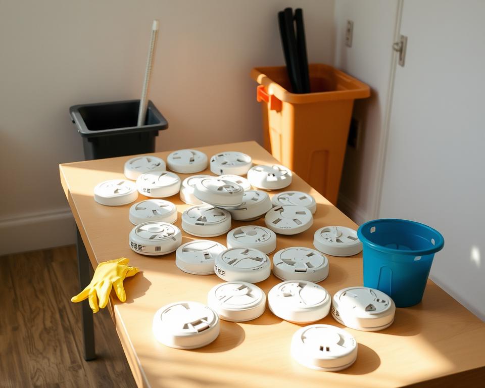 smoke alarm disposal