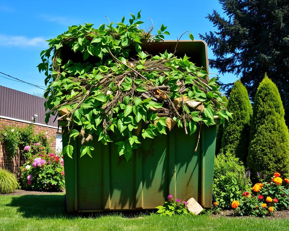 yard waste dumpster rental